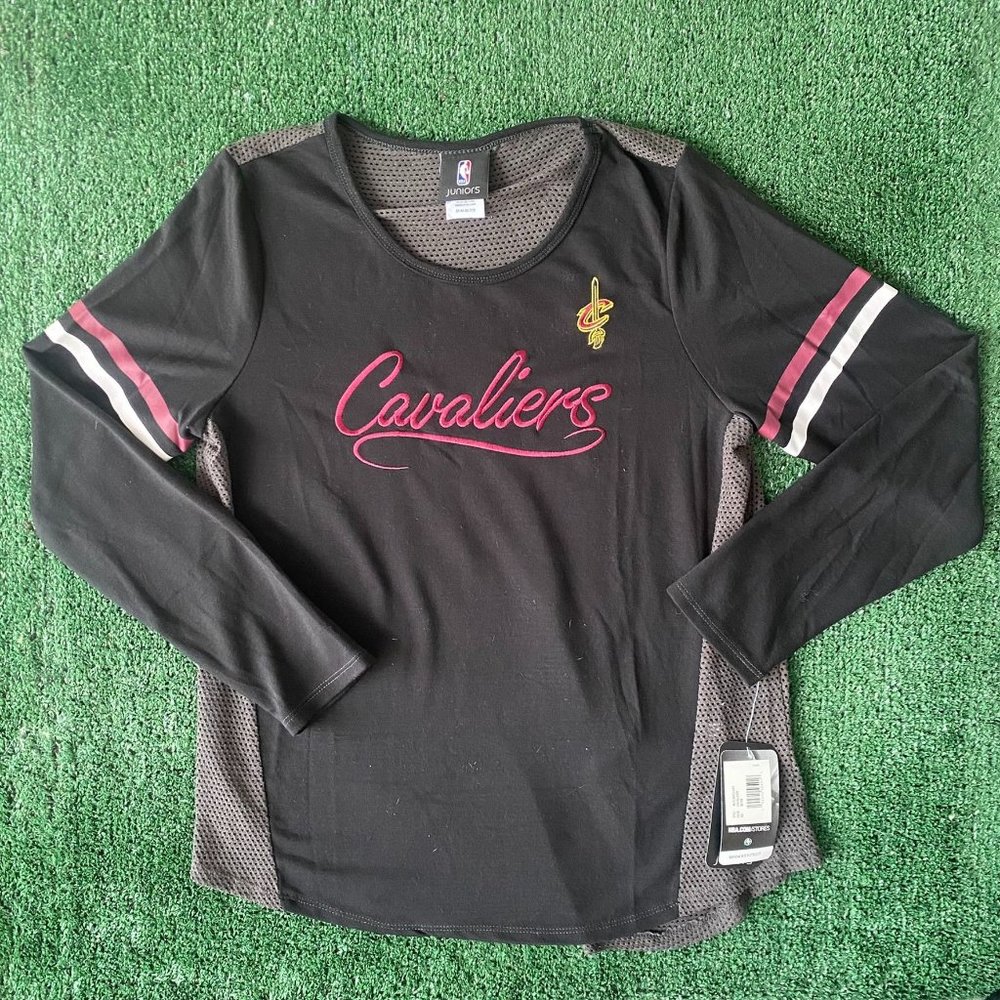 Cleveland Cavaliers Spell Out Shirt Long Sleeve NBA Logo Tee